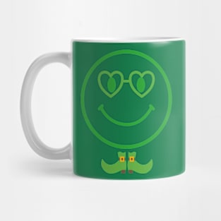 st patricks day emoji face Mug